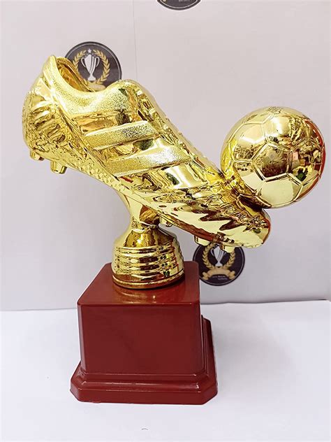 Trophy Best Golden Boot Football Award Amazon In Sports Fitness