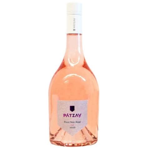 Pátzay Prémium Pinot Noir Rosé 2020 0 75l eMAG hu