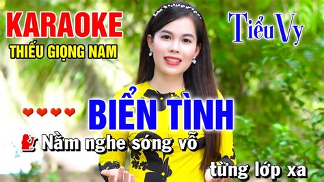 Bi N T Nh Song Ca C Ng Ti U Vy Karaoke Thi U Gi Ng Nam Karaoke Song