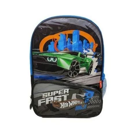 Mochila Espalda Hot Wheels Pulgadas Primaria