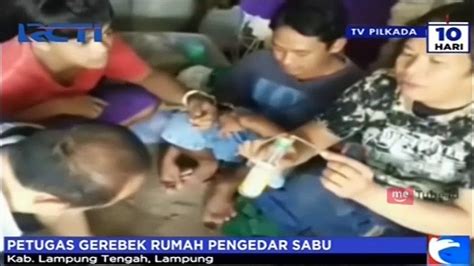 Asik Nyabu Seorang Pemuda Diciduk Polisi Di Lampung Video Dailymotion