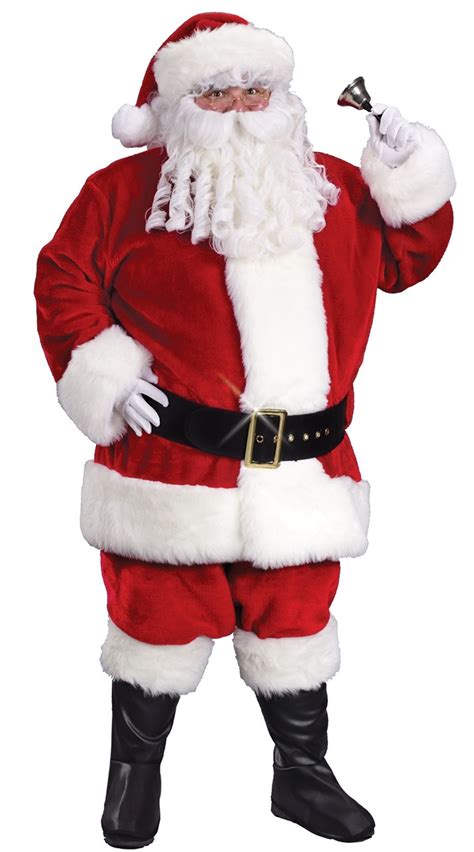 Super Deluxe Professional Velvet Santa Suit