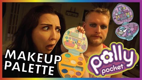 Testing The Weird Polly Pocket Makeup Youtube