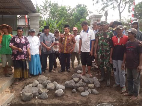 Sukseskan Pembangunan Gedung Tpq Babinsa Kabuaran Hadiri Peletakan