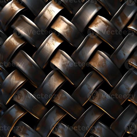 ai generated seamless metal pattern texture  stock photo