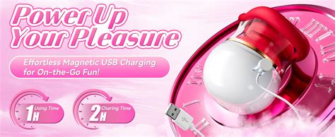 Amazon Sucking Vibrator Rose Sex Toy ECXACML Upgraded 5IN1 Mouth Vibrator Adult Sex Toys