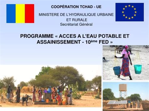 Ppt Coop Ration Tchad Ue Ministere De Lhydraulique Urbaine Et