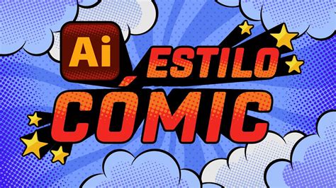 Efecto C Mic En Adobe Illustrator Texto Y Elementos En Estilo C Mic