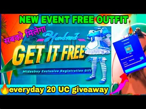 How To Get Free Outfit And Uc On Midasbuy Free Mein UC Kaise Le New