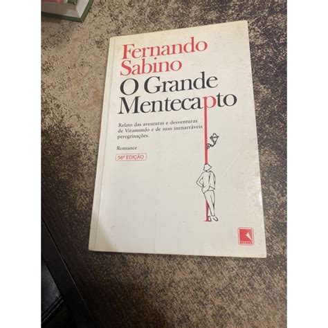 O Grande Mentecapto Fernando Sabino Shopee Brasil