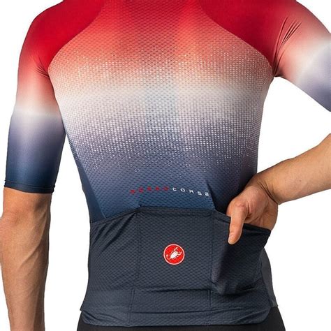 Maillot vélo manches courtes Castelli Aero Race 6 0 noir