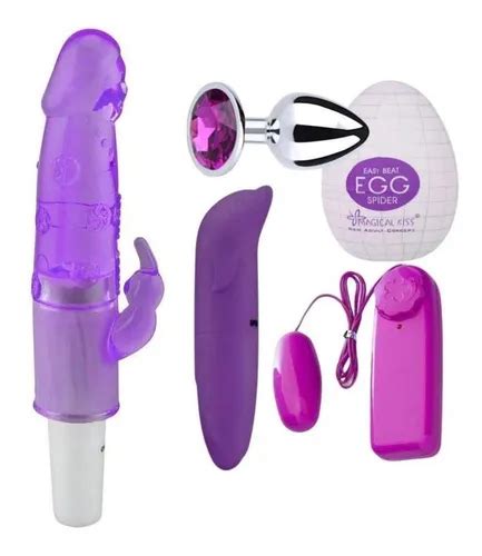 Kit Sex Shop Golfinho Bullet Jelly Plug Anal Egg Parcelamento Sem Juros