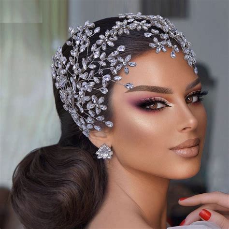 Yp Bridal Wedding Accessory Tiara Luxury Rhinestone Headband Hair