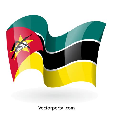 Mozambique National Flagai Royalty Free Stock Svg Vector And Clip Art