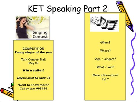 Ket Speaking Рart 2 Online Presentation