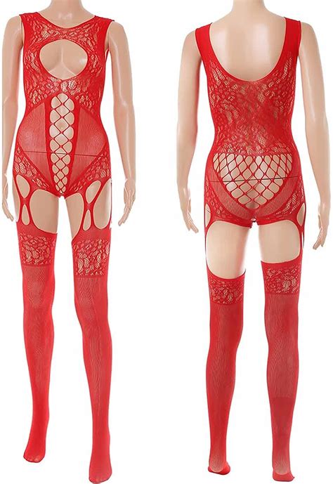 Fstrend Strapless Mesh Fishnet Lingerie Thigh High Ubuy India