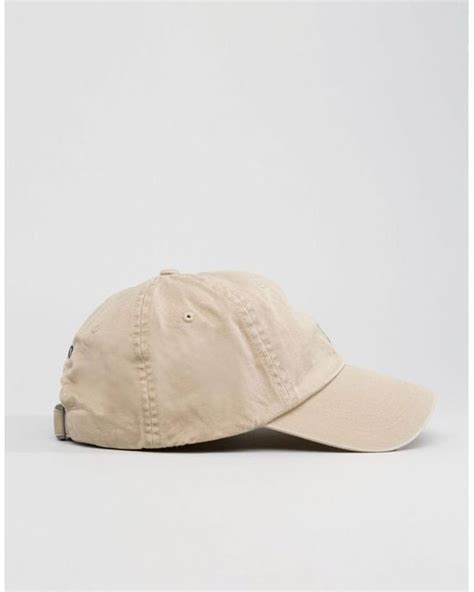 Polo Ralph Lauren Cotton Logo Baseball Cap In Beige Natural For Men Lyst