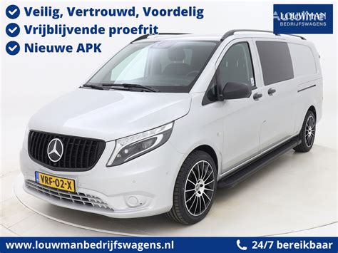 Mercedes Benz Vito Cdi Extra Lang Dubbele Cabine X Schuifdeur