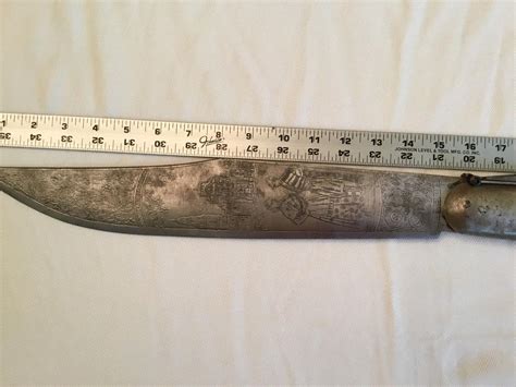 Ancient Large Navaja Fighting Knife From Spain 1700s 1895942457