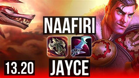 NAAFIRI Vs JAYCE TOP 6 1 9 Rank 10 Naafiri NA Grandmaster 13