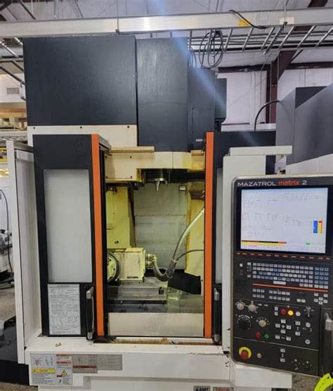 Mazak Mazatrol Matrix 2 Cnc Control 20000 Rpm Vcn Compact 5x 5 Axis