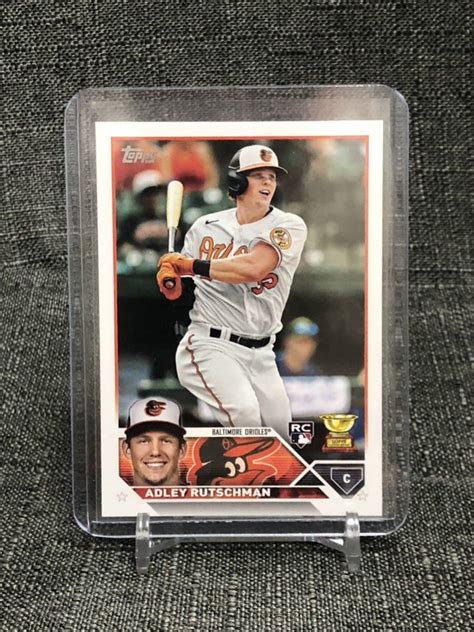 Topps Mlb Series Adley Rutschman Baltimore Orioles Rc