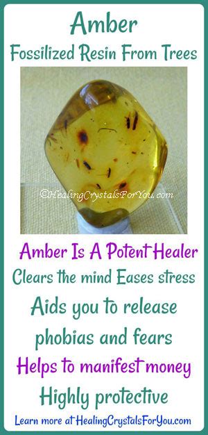 Amber Stone Meaning & Use Potent Healer Clears The Mind & Eases Stress