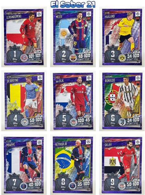 Colección De Match Attax 101 2020 21 Topps Elsaber21