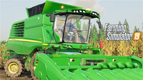 BOTANDO PRESSÃO NA COLHEITA DE MILHO Farming Simulator 19