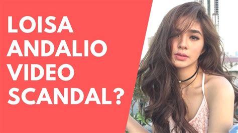 Loisa Andalio Video Scandal Youtube