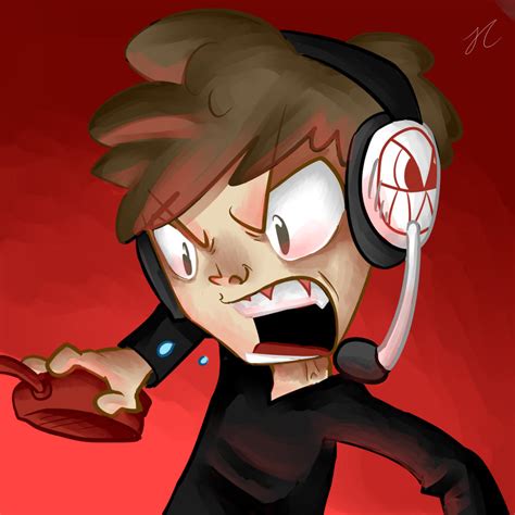 My angry gamer profile picture by henzo88 on DeviantArt