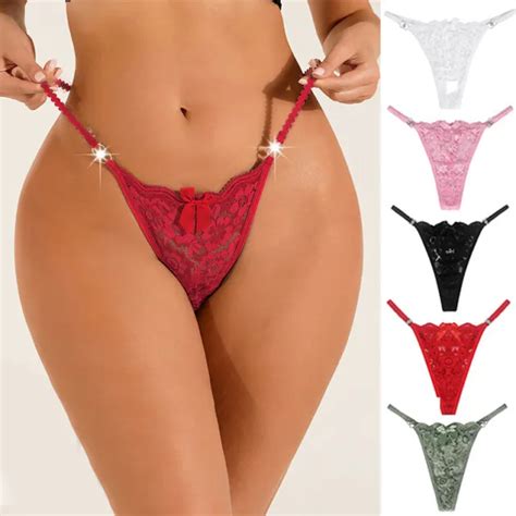 FEMMES SEXY STRING Transparent Culotte String Culotte Lingerie Sous R EUR 3 45 PicClick IT