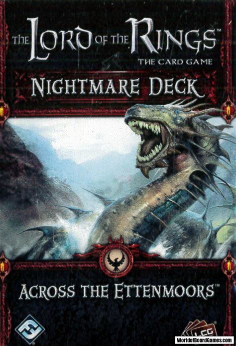 The Lord Of The Rings The Card Game Nightmare Deck Across The