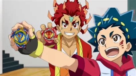 Beyblade Burst Quad Drive Episode Valt Vs Rashad Blue Valtryek Vs