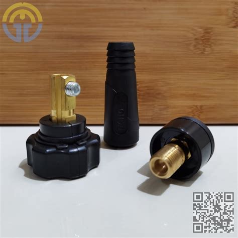 Standard Welding Cable Connector Plug And Socket Set Threaded Dkj 10 25 315a Shopee Philippines