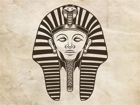 Pharaoh Face Logo Template by Alberto Bernabe on Dribbble