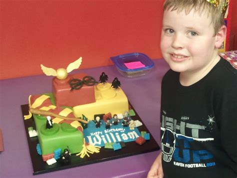 Megmade Cakes William S Lego Harry Potter Cake