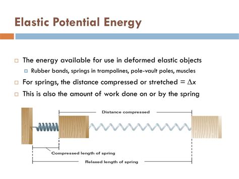 PPT - Elastic Potential Energy and Hooke’s Law PowerPoint Presentation ...
