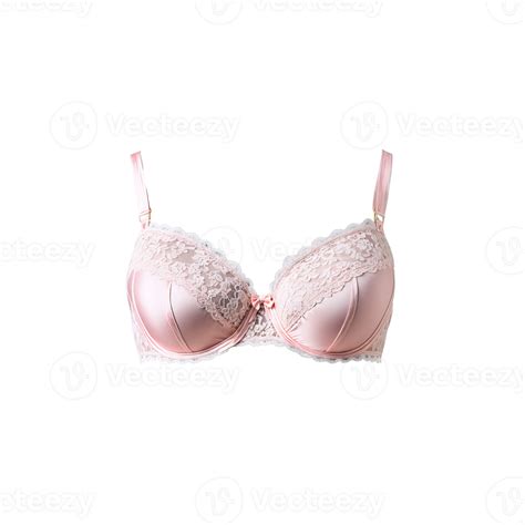 Romantic Blush Pink Lace Bra A Romantic Blush Pink Lace Bra With A Delicate Feminine 45545492 Png