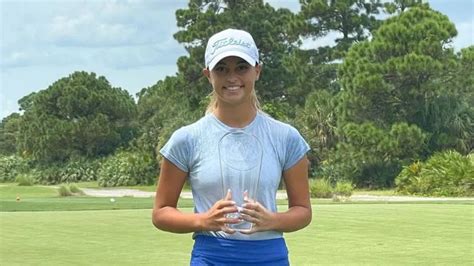 Gabby Golf Girl: Fast-rising golf star who began playing as a toddler