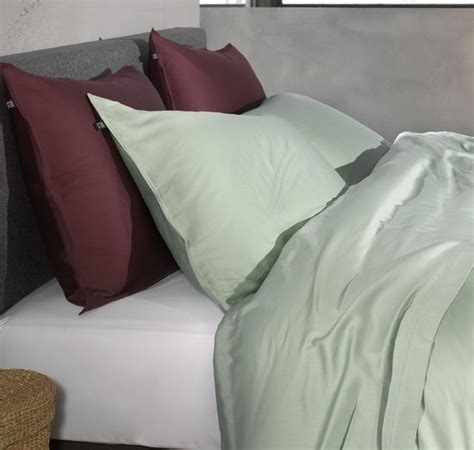 Zohome Foam Green Kussenslopen Satinado X Cm Gemaakt Van