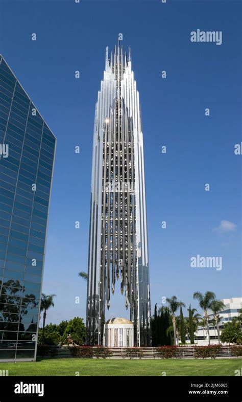 Crystal Cathedral Tower Is A Church Building In Garden Grove Orange