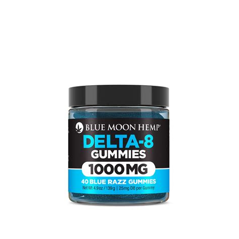 Blue Moon Hemp Delta Gummies Blue Razz Mg Direct Delta Shop