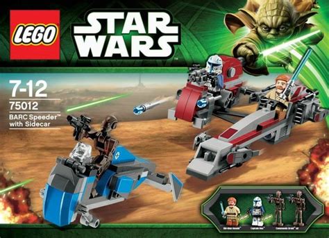 75012 BARC Speeder with Sidecar | Lego star wars, Lego star wars sets ...