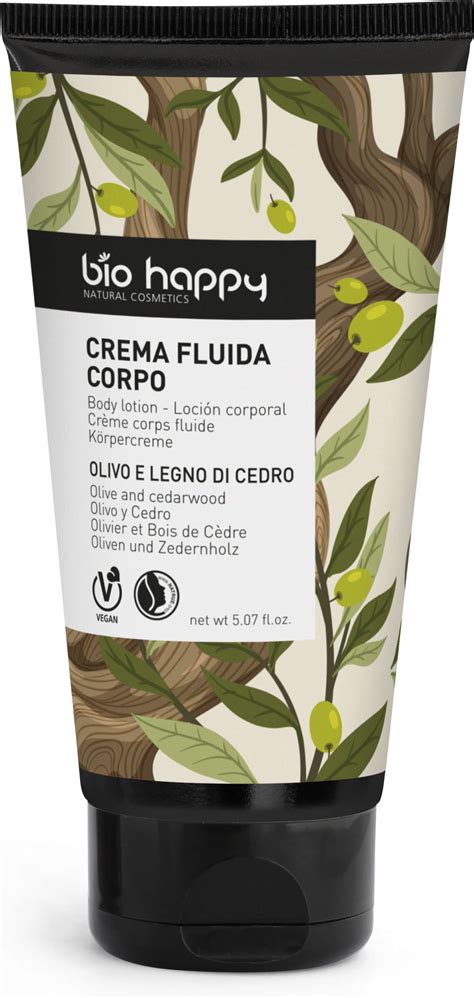 Bio Happy Olive Cedarwood Body Lotion Ml Ecco Verde Onlineshop