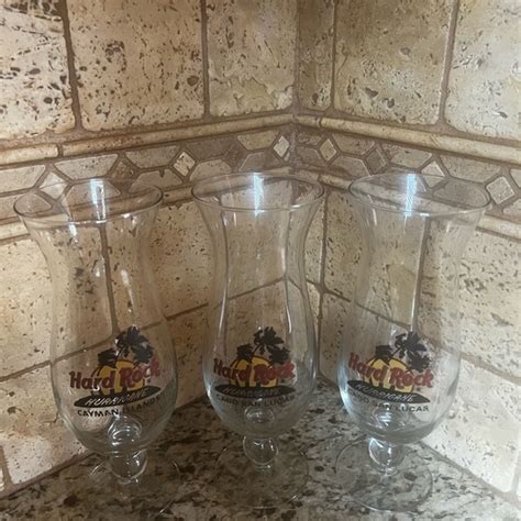 Dining Hard Rock Cafe Glasses Poshmark