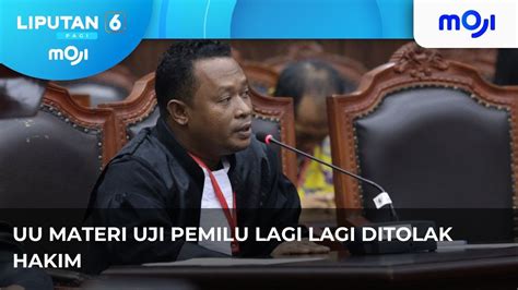 MK Kembali Tolak UU Uji Materi Ambang Batas Capres Dan Cawapres