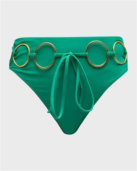 Kimber Belted Bikini Bottoms Neiman Marcus