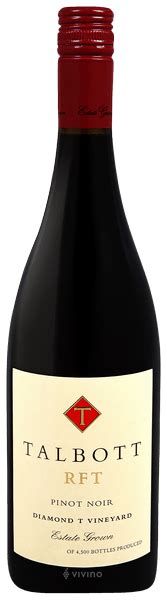 2017 Talbott RFT Diamond T Vineyard Pinot Noir Vivino