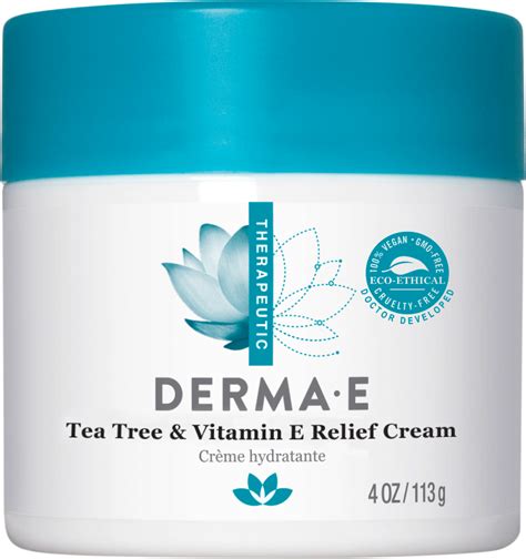 Derma E Tea Tree And Vitamin E Relief Cream